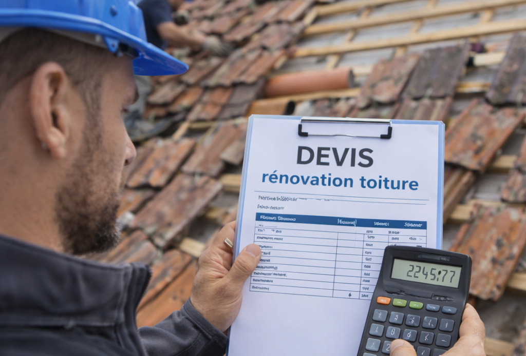 Coût rénovation toiture
