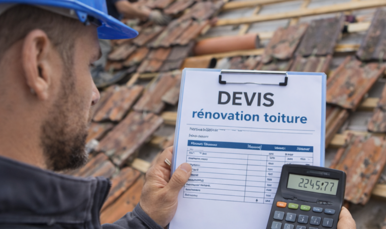 Coût rénovation toiture