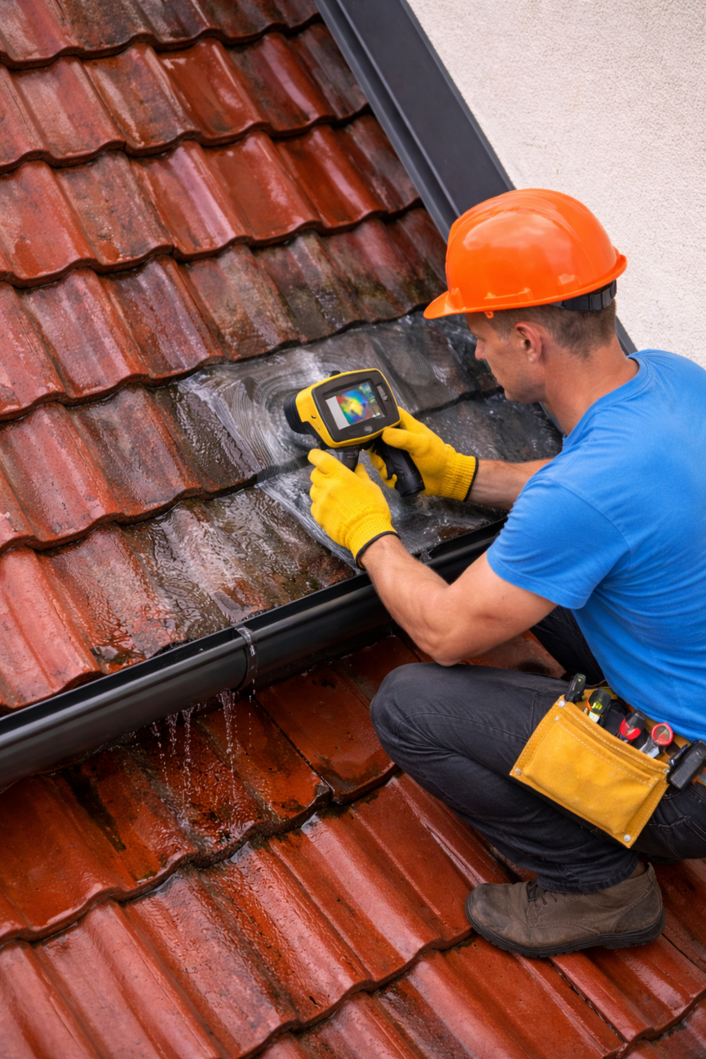 recherche de fuites toiture