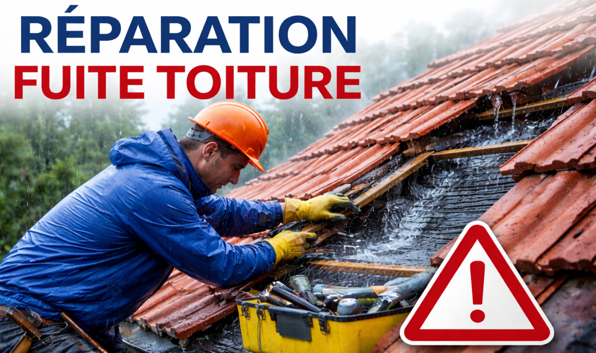 réparation fuite toiture
