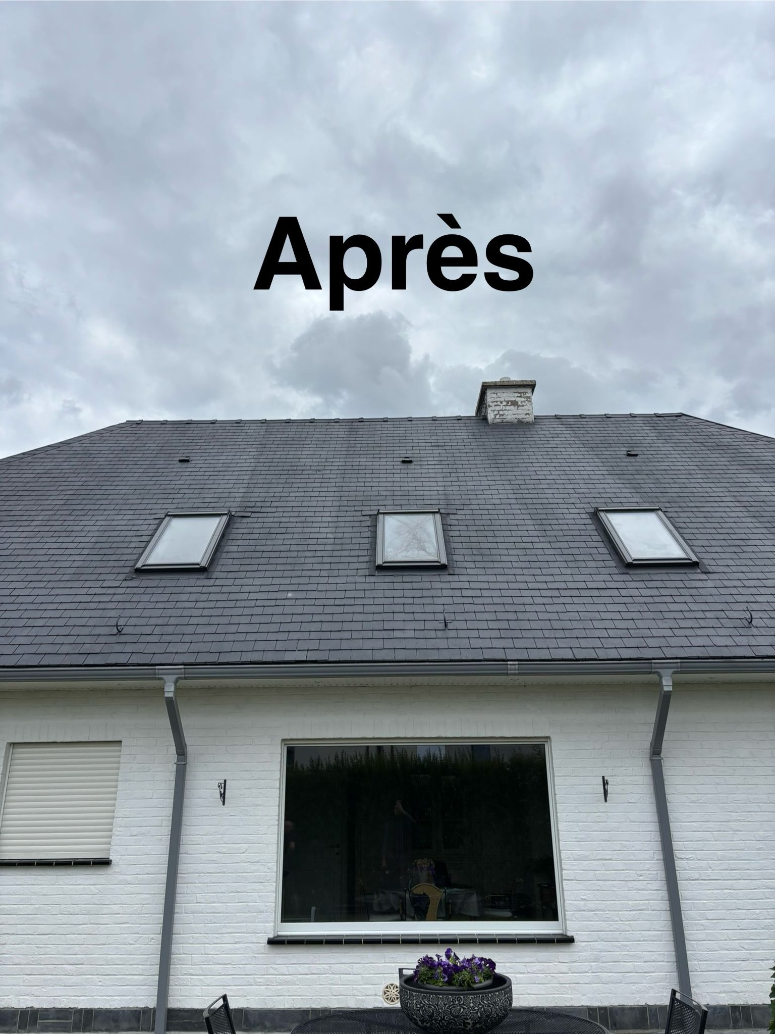 Peinture sur toiture
