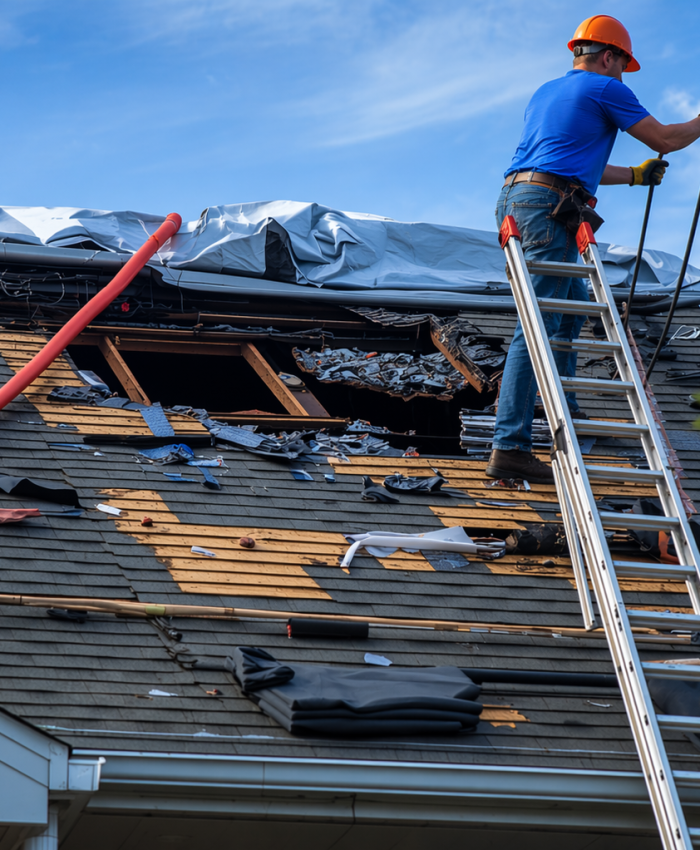 Réparation d’urgence toiture